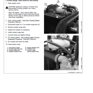 John Deere 120D Excavator Repair Service Manual