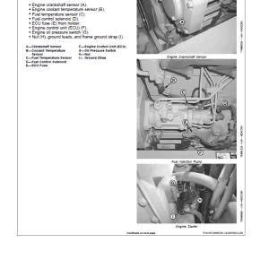 John Deere 210LE Landscape Loader Repair Technical Manual