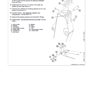 John Deere 200D, 200DLC Excavator Repair Service Manual