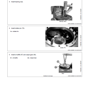 John Deere 220DW Wheeled Excavator Service Manual