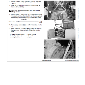 John Deere 350DLC Excavator Repair Service Manual