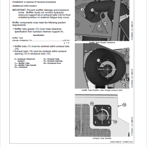 John Deere 803MH, 853MH, 859MH Harvester Open-Loop Repair Manual (S.N C270423)