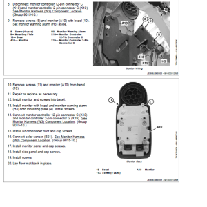 John Deere 245GLC Excavator Repair Service Manual