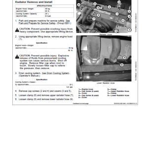 John Deere 230GW Wheeled Excavator Repair Service Manual