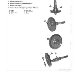 John Deere 210LE Landscape Loader Repair Service Manual