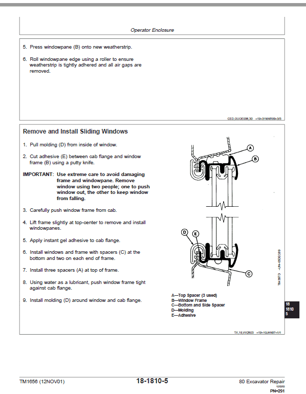 John Deere 80 Excavator Repair Service Manual