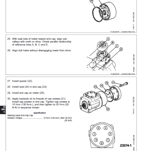 John Deere 244H Loader Repair Technical Manual