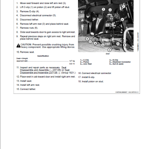 John Deere 703JH, 753JH, 759JH Harvester Repair Manual