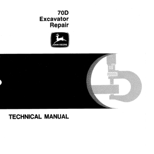 John Deere 70D Excavator Service Manual