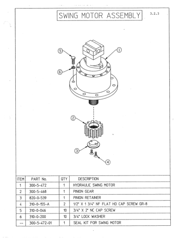 John Deere 2170 Knuckleboom Loader (SN SN CB1000-CE1114) Parts Catalog Manual