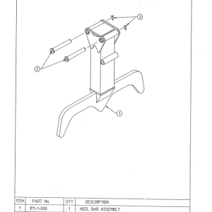 John Deere 2170 Knuckleboom Loader (SN SN CB1000-CE1114) Parts Catalog Manual