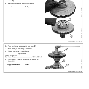 John Deere GPD2224 (59000 Series) Generator Pump Driver Manual