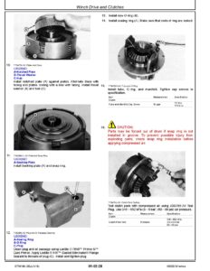 John Deere 40, 4000 Winches Component Technical Manual CTM166
