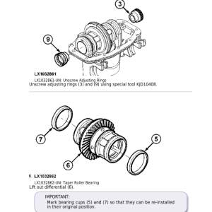 John Deere 00.16, 20.09, 20.09C, 20.11, 20.16, G20.16, G20.09 Front Wheel Drive Axles Component Technical Manual