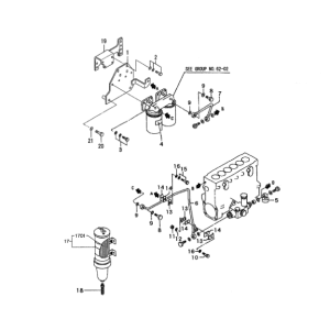 Hitachi S6R-Y1TAA1 Engine (SN 15712-) Parts Catalog Manual