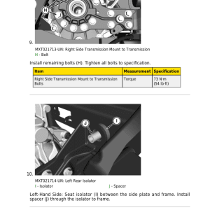 John Deere XUV865E, XUV865M, XUV865R Gator Utility Vehicle Repair Manual