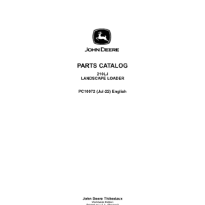 PC10072_1-600x776 John Deere 210LJ Landscape Loaders Parts Catalog Manual