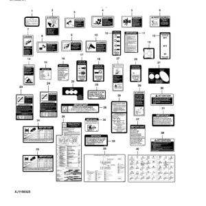 John Deere 250D Articulated Dump Trucks (SN PIN: 1DW250DX_ _E642001–) Parts Catalog Manual