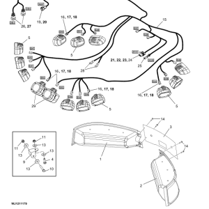 John Deere 1010E T3 Forwarders (SN 005003-005236) Parts Catalog Manual