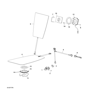 John Deere 1010E T3 Forwarders (SN 005003-005236) Parts Catalog Manual