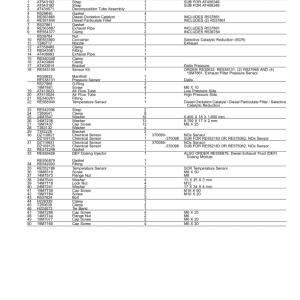 John Deere 1050K Crawlers Parts Catalog Manual