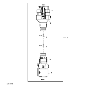 John Deere 1270E IT4 8W Wheeled Harvesters (SN 002501-003008) Parts Catalog Manual