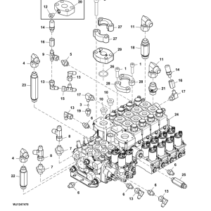 PC12378_1059-600x776 John Deere 1270E IT4 T3 8W Wheeled Harvesters (SN 002501 – 003008) Parts Catalog Manual