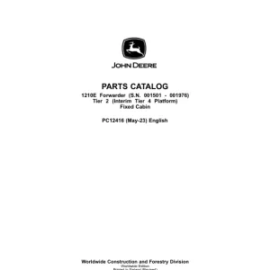 PC12416_1-600x776 John Deere 1210E IT4 T2 FFC Forwarders Parts Catalog Manual