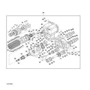 PC12416_137-600x776 John Deere 1210E IT4 T2 FFC Forwarders Parts Catalog Manual