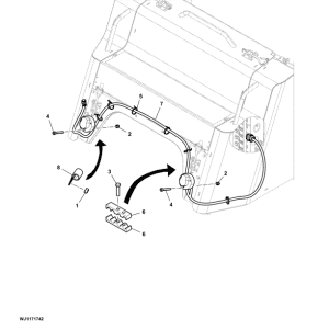 PC12462_613-600x776 John Deere 1470E IT4 CH9 Wheeled Harvesters (SN 001901-001915) Parts Catalog Manual