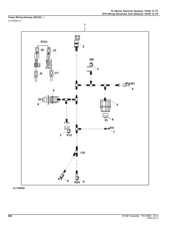 PC12580_681-600x776 John Deere 1910E T2 FFC Forwarders (SN 002501-001883) Parts Catalog Manual