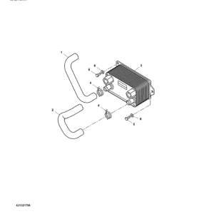 John Deere 210L Tractor Loader (SN 1T8210EL_ _F892600-) Parts Catalog Manual