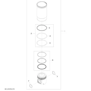 PC12692_221-600x776 John Deere 1170E IT4 Wheeled Harvesters Parts Catalog Manual