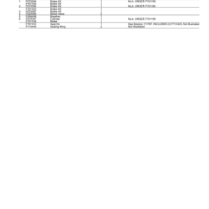 John Deere 1110G FT4 RL Forwarders (SN F004201-004402) Parts Catalog Manual