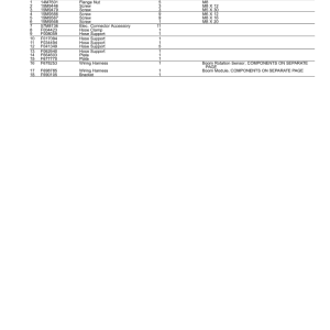 John Deere 1110G T2 RL Parts Catalog Manual