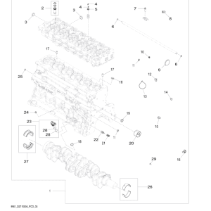 John Deere 1110G FT4 FFC Forwarders Parts Catalog Manual