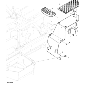 John Deere 1510G FT4 RL Forwarders (SN F003601-004010) Parts Catalog Manual