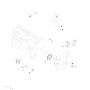 PC13197_233-600x776 John Deere 1510G T2 RL Forwarders (SN C003601-004180) Parts Catalog Manual