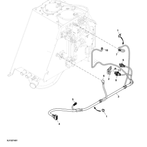 John Deere 1510G T3 RL Forwarders (SN D003601-004180) Parts Catalog Manual