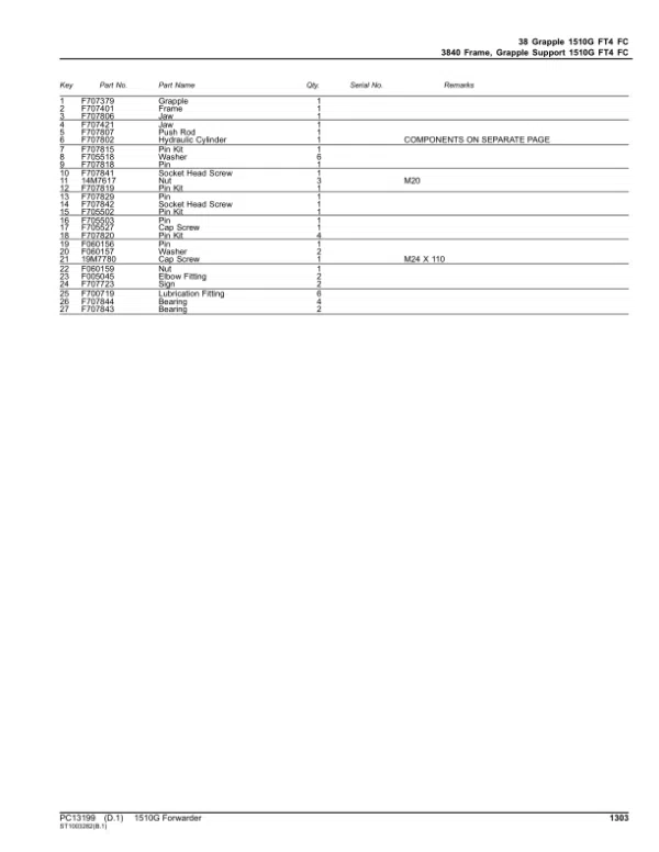 PC13199_1302-600x776 John Deere 1510G FT4 FFC Forwarders (SN F003601-004010) Parts Catalog Manual