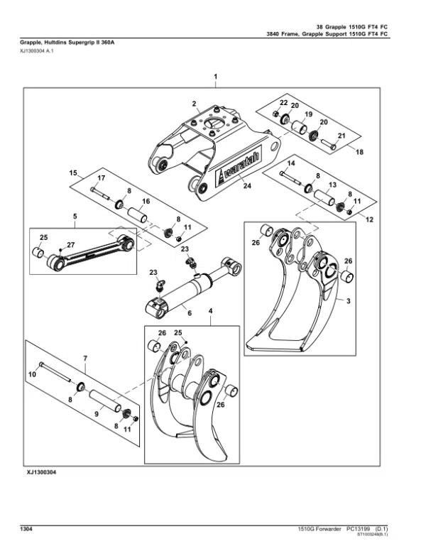 PC13199_1303-600x776 John Deere 1510G FT4 FFC Forwarders (SN F003601-004010) Parts Catalog Manual
