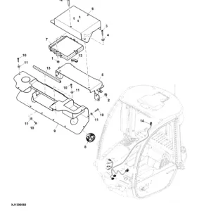 PC13302_1009-600x776 John Deere 1270G FT4 6W Wheeled Harvesters (SN F003885-004468) Parts Catalog Manual