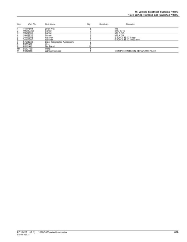 PC13427_658-600x776 John Deere 1070G Harvester Parts Catalog Manual