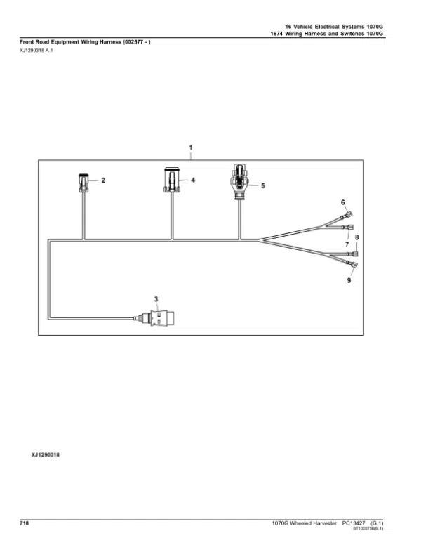 PC13427_717-600x776 John Deere 1070G Harvester Parts Catalog Manual