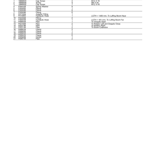John Deere 1510G T2 FFC Forwarders (SN C004181-) Parts Catalog Manual