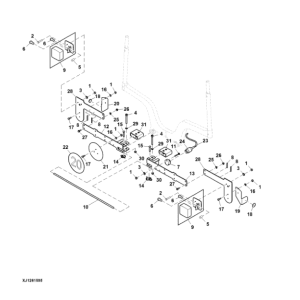 John Deere 1910G Forwarders (SN L002175-002339) Parts Catalog Manual