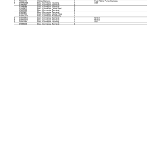 John Deere 1110G FT4 RL Forwarders Parts Catalog Manual