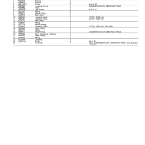 John Deere 1170G Forwarders Parts Catalog Manual