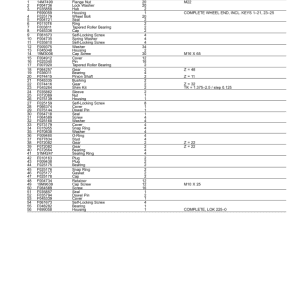 John Deere 1010G Forwarders (SN L006004-) Parts Catalog Manual