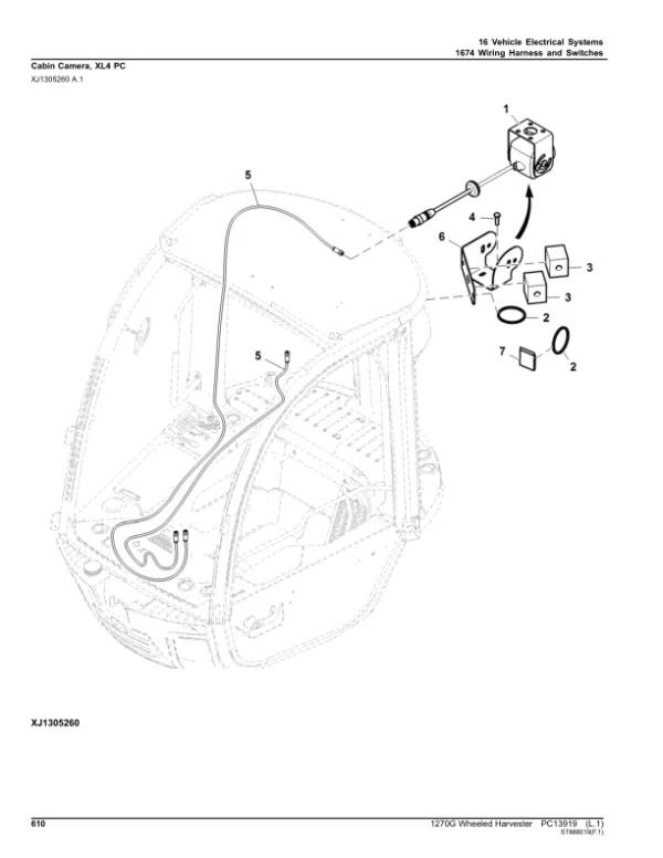 PC13919_609-600x776 John Deere 1270G 6W Wheeled Harvesters (SN 1WJ1270G_ _L004999-) Parts Catalog Manual